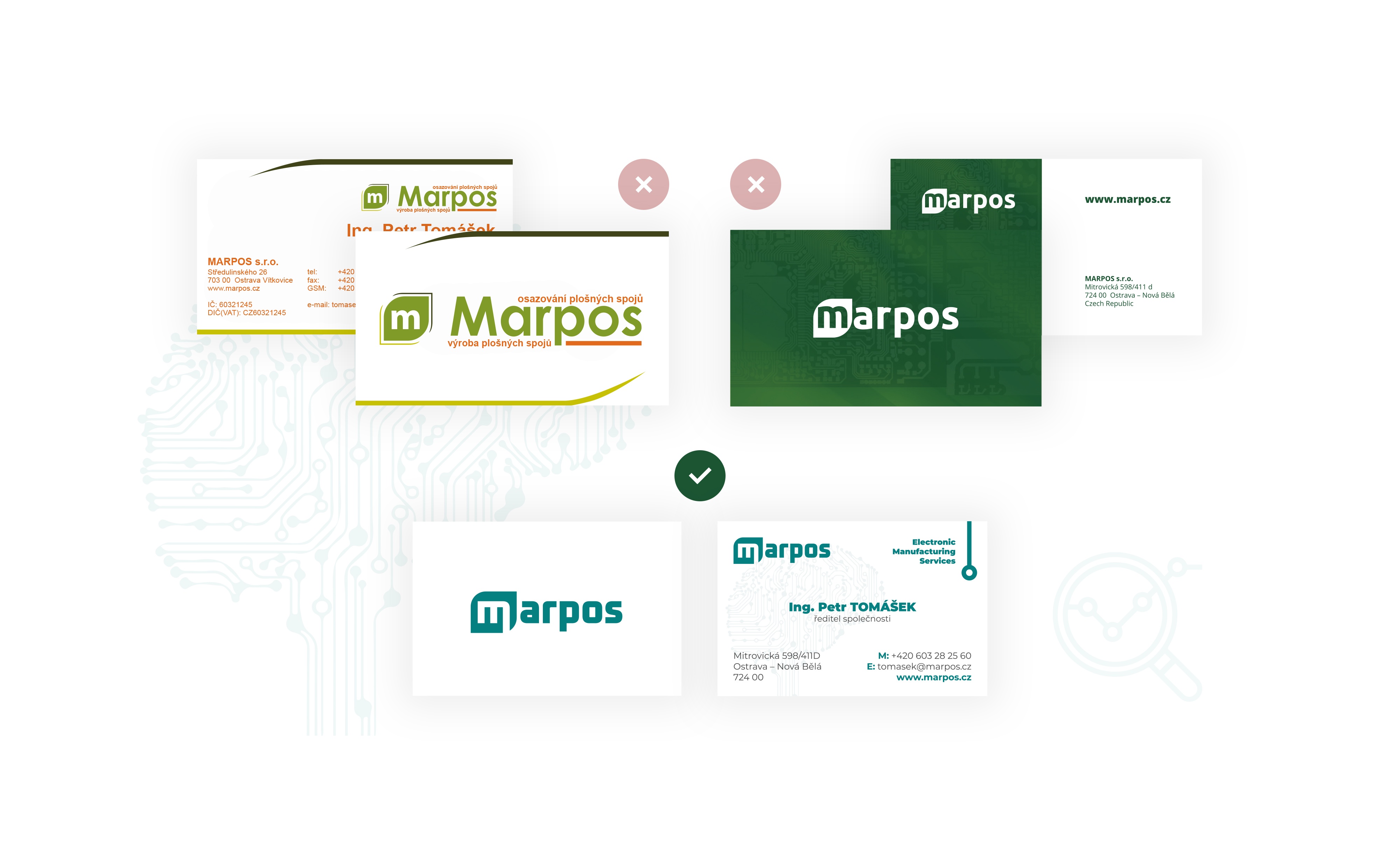Vizitky pro Marpos