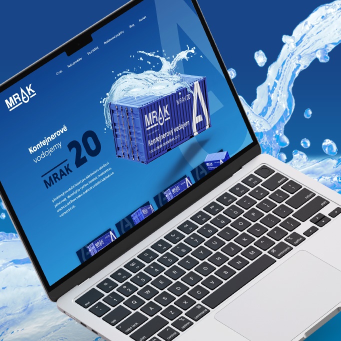 Moderní web pro produkt budoucnosti