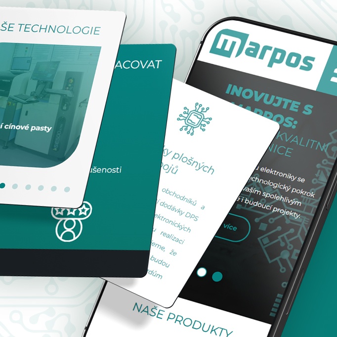 Web pro velkého technologického hráče