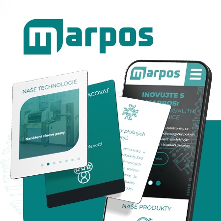 MARPOS, webové stránky pro významného technologického hráče