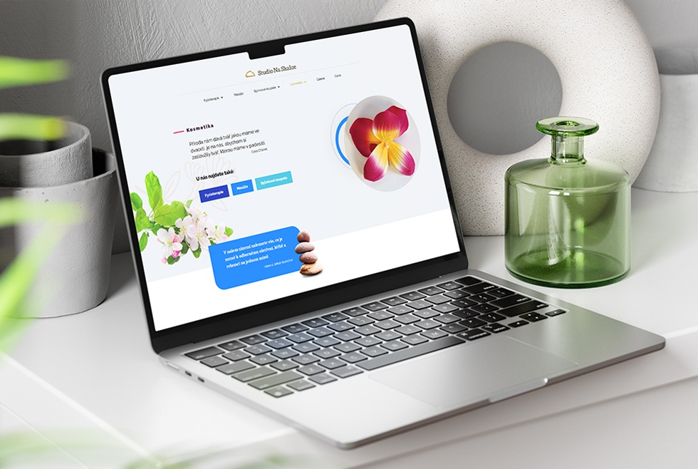 Nové webové stránky pro Studio Na Skalce Ukázka nových webových stránek pro Studio Na Skalce