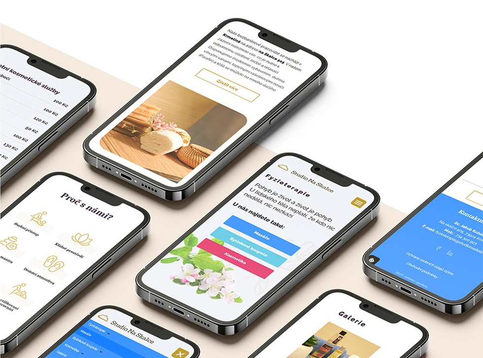 Nové responzivní webové stránky pro Studio Na Skalce Ukázka responzivních webových stránek pro Studio Na Skalce