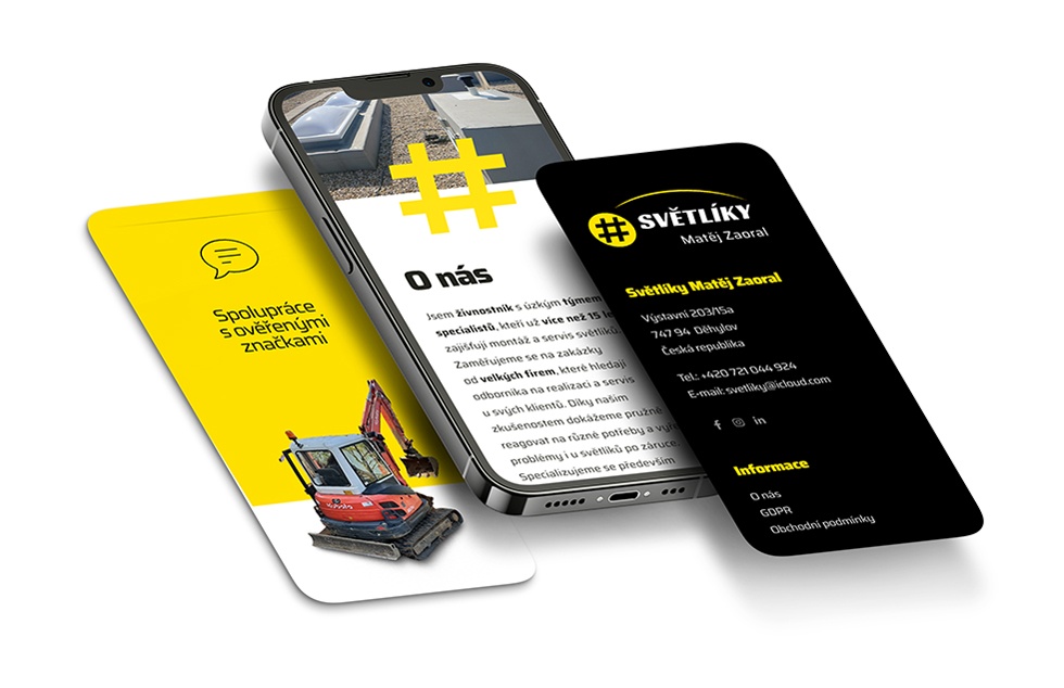 Nové responzivní stránky pro Světlíky Zaoral Nové responzivní stránky pro Světlíky Zaoral
