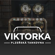 Logotyp Viktorka - plzeňská tankovna