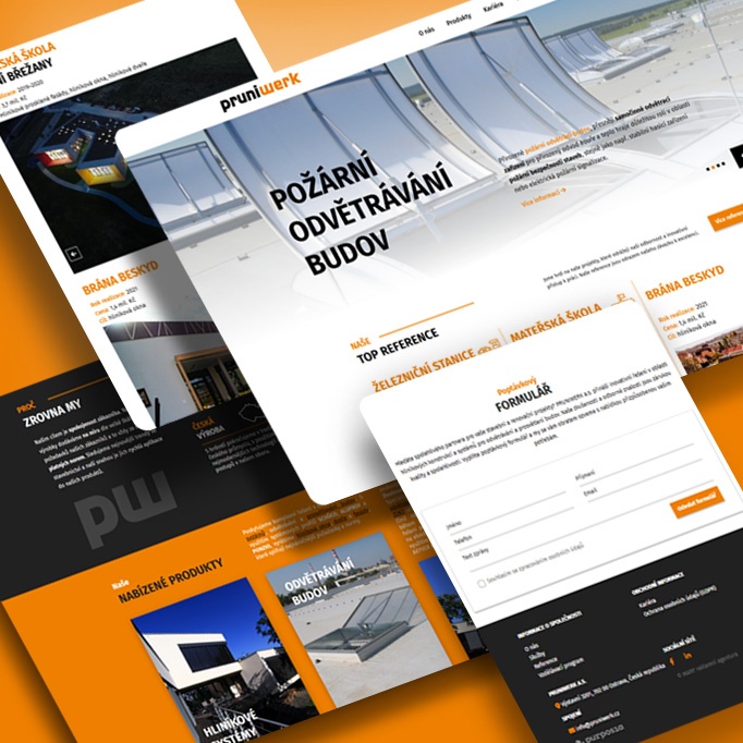 Redesign webu pro silnější B2B prezentaci