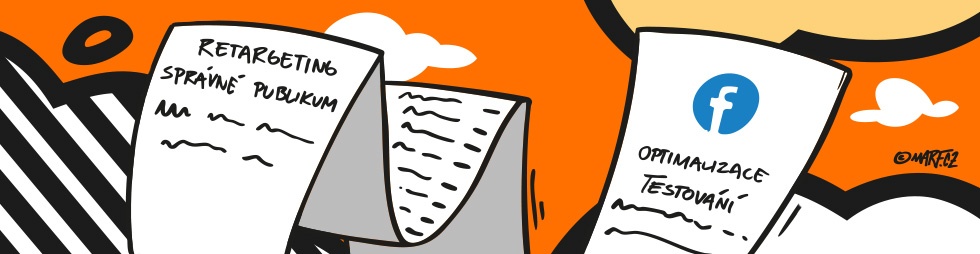 Ilustrace účtu za facebookovou reklamu