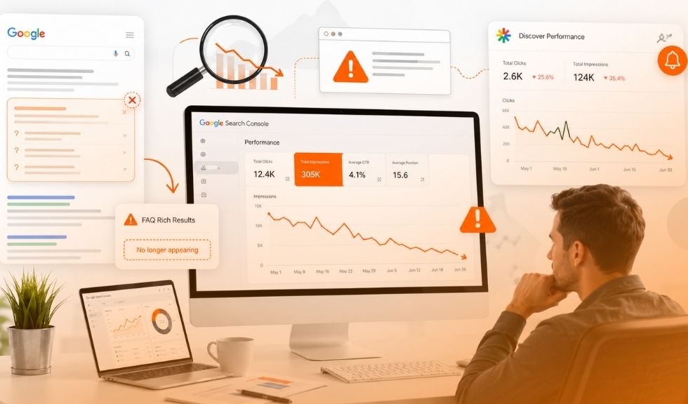 Google Search Console novinky květen 2026