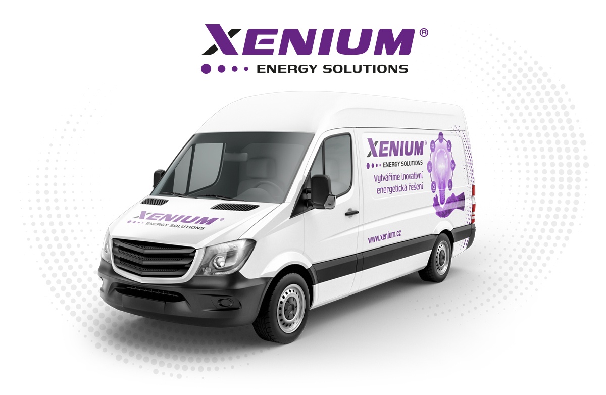 reference firemní identity pro Xenium různé návrhy log pro společnost Xenium