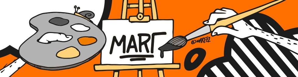 Polepy výloh Ostrava Oranžová ilustrace s paletou a barvami