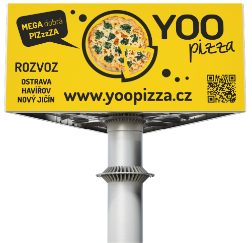 Yoo Pizza bilboard